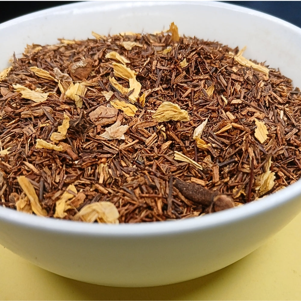 ROOIBOS ÉPICES Cardamome, cannelle, girofle, vanille, orange