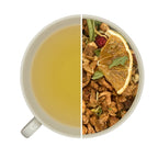 TISANE DES ELFES Rooibos vert, pomme, verveine, orange, murier, cassis