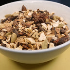 Mélange d'épices Chai Épices pour vin chaud Teavora en mug, en vin chaud d'hiver : agrumes, cannelle, girofle, cardamome