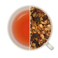 Sachet d'infusion bio Taureau Teavora, fraise, hibiscus, vanille, à la fois acidulé et terreux, à préférer glacé en été.