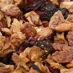 Infusion bio de fruits Taureau Teavora en vrac : fraise, hibiscus, raisin, vanille — pour l'été