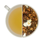 Sachet d'infusion Cola Energizer Teavora, pomme, datte, orange, guarana, vanille, pop-corn, alternative saine au soda.