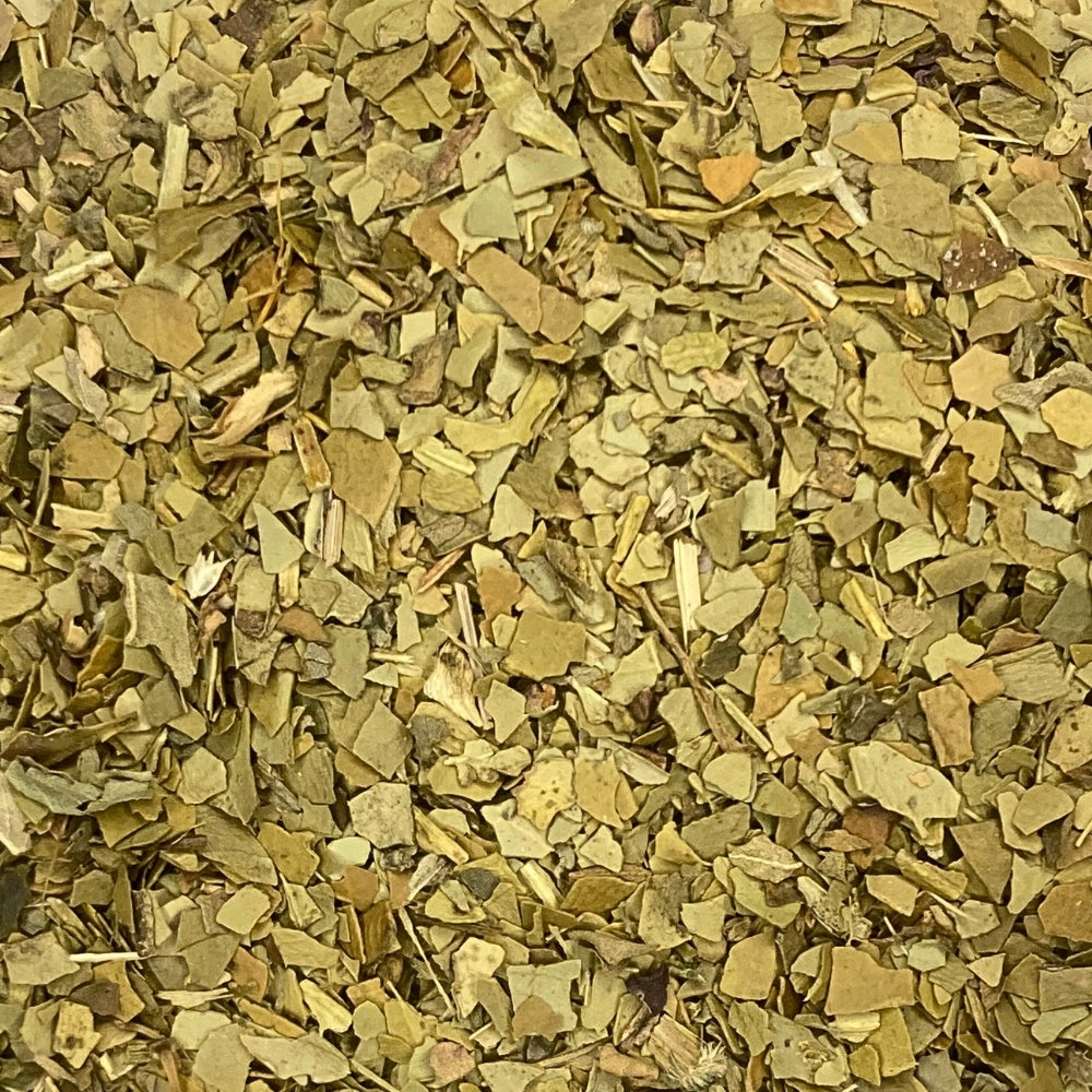 Maté vert bio Escale à Bogota Teavora en vrac : fève de tonka, citron, cerise, basilic — à préparer le matin