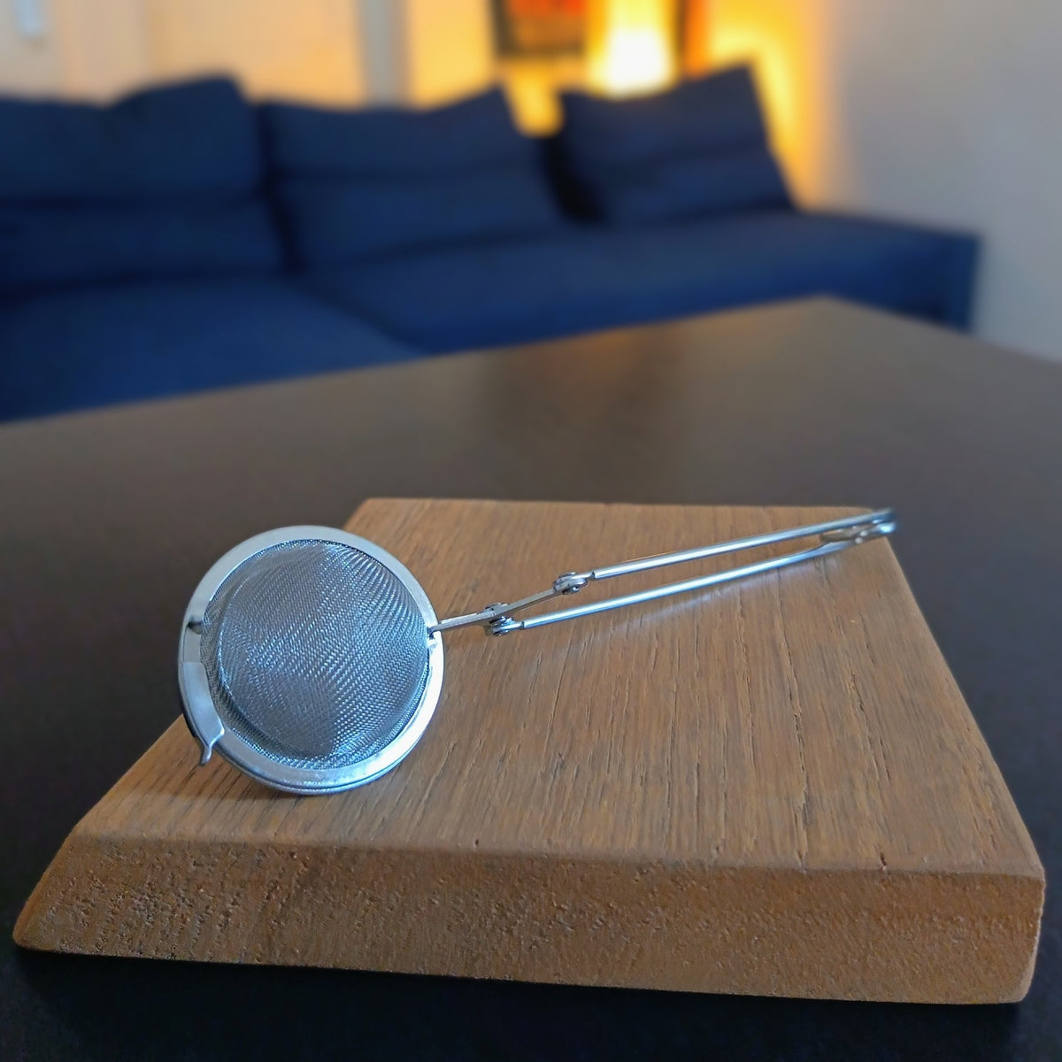 Pince à thé en inox réutilisable, diamètre 45 mm, pour thé en feuilles — Teavora