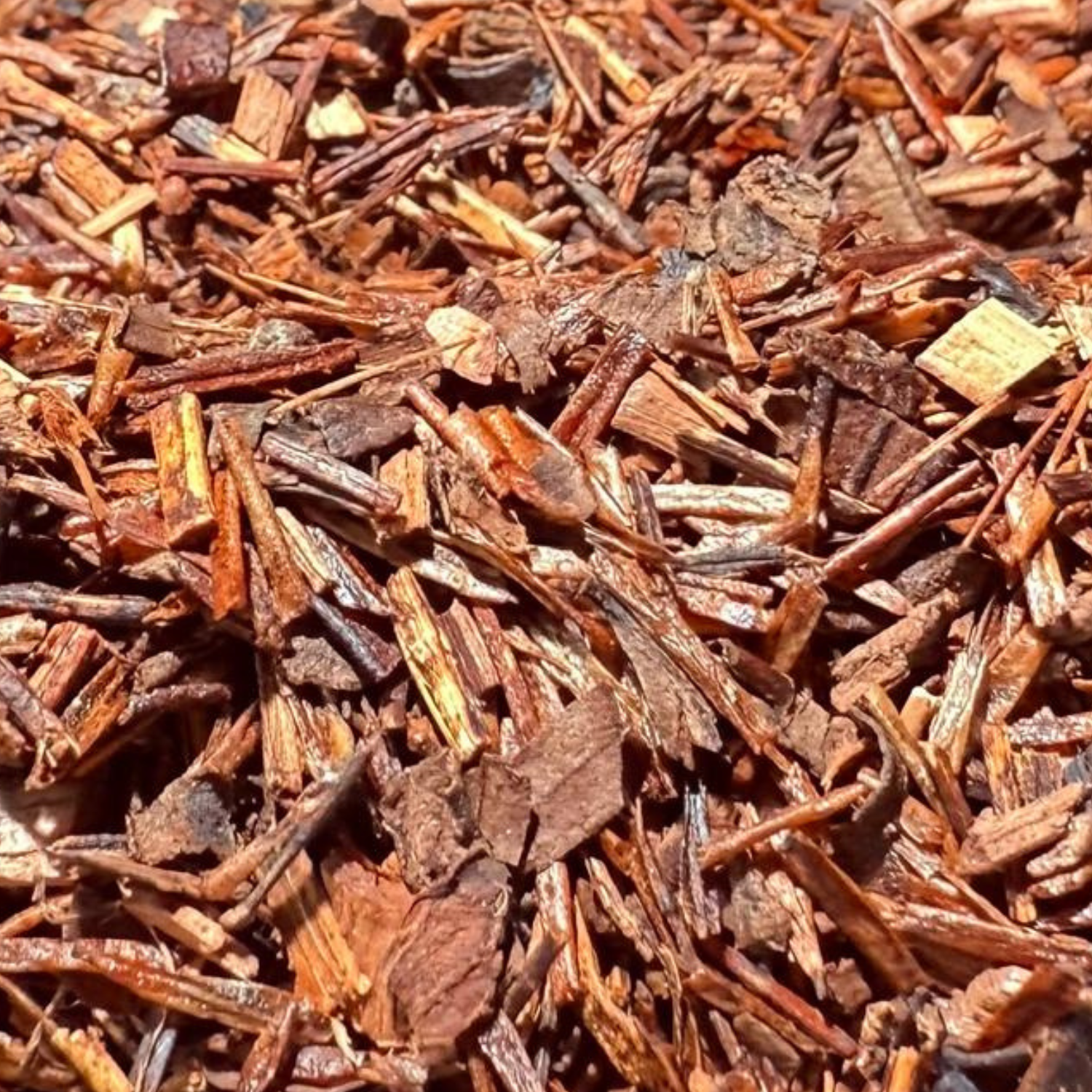 Sachet vrac de rooibos et lapacho bios RIVIÈRE DE FEU poivre, framboise, sans théine.