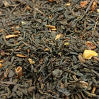 Thé noir Mélange de Noël Teavora en vrac : orange, pomme grillée, cannelle, vanille, amande — pour l'hiver
