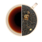 Sachet de thé noir Au coeur du Vignoble Teavora, datte, raisin, griotte, noix, stevia, parfum d'automne, sensation de miel.