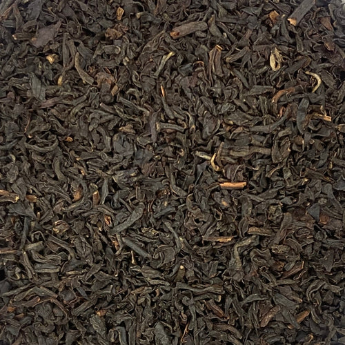 Sachet de thé noir bio d'Inde Assam gfbop Sewpur, goût doux, malté et sucré, à apprécier le matin.