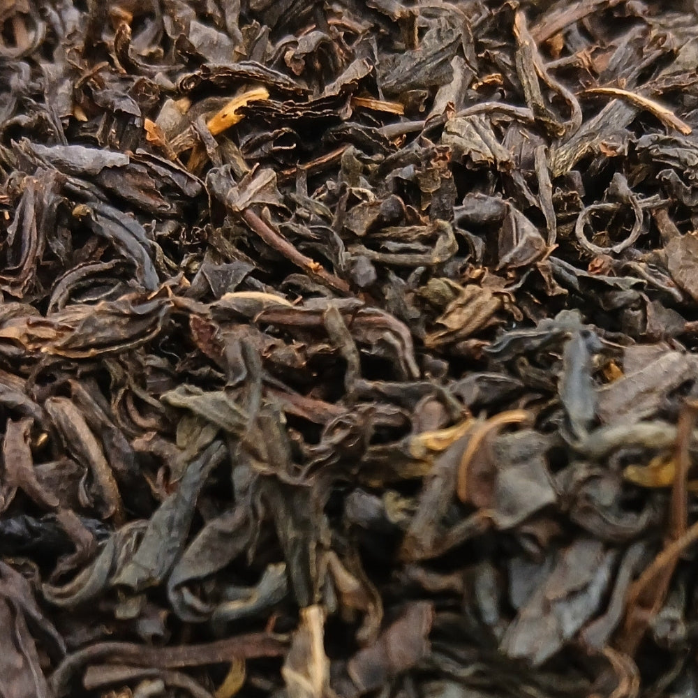 Thé noir fumé bio de Chine Tarry Lapsang Souchong Teavora en vrac, feuilles nature — pour accompagner les repas