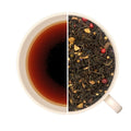 Sachet de thé noir Witch's House Teavora, pain d'épices, amande, cacao, pour les fêtes de Noël, parfait avec les desserts.