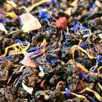 Thé oolong fruité Bonheur Tibétain Teavora en vrac : pêche, figue, baies de goji, papaye — pour l'été
