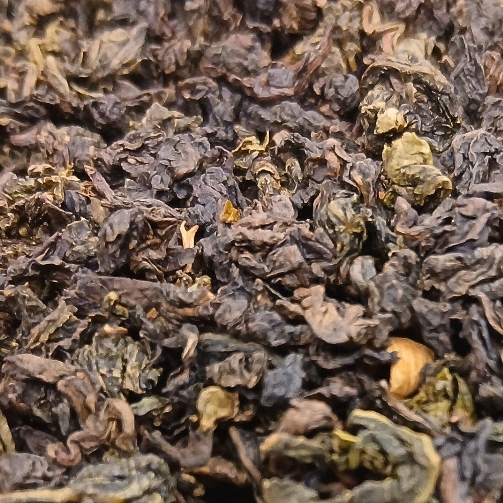 Sachet vrac de thé oolong VATROUCHKA, fleur d’oranger, crème, caramel, vanille, goût russe.