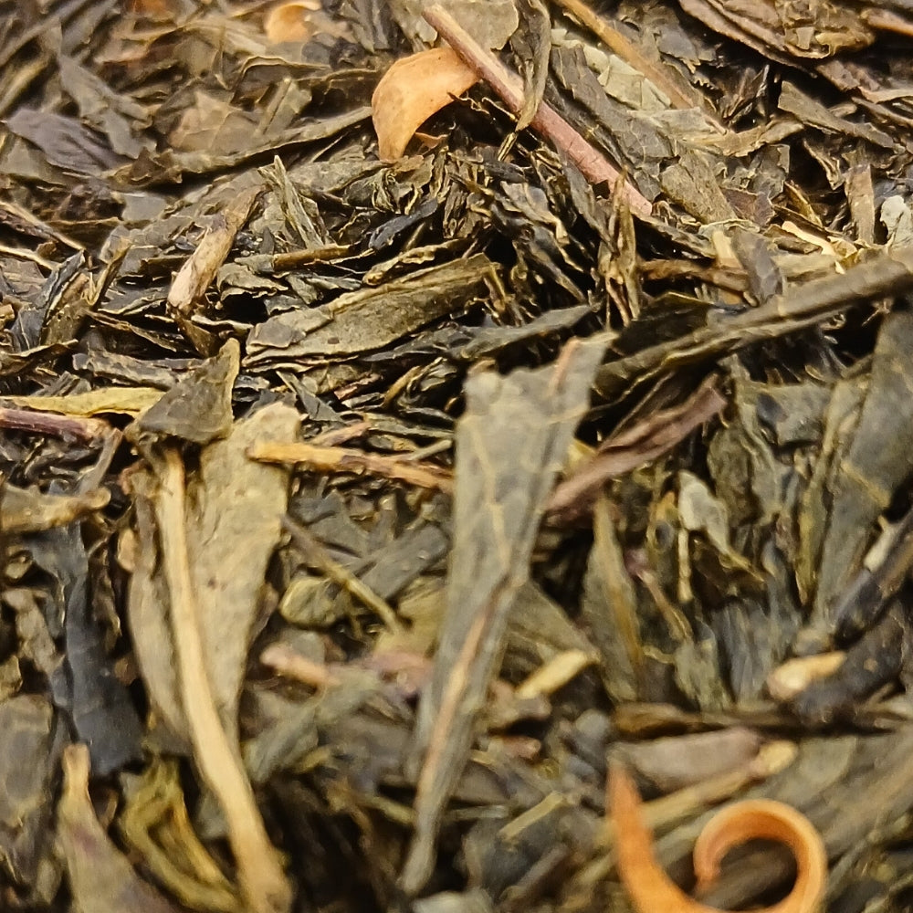 Thé vert aromatisé Fleur d'Oranger Teavora en vrac : fleur d'oranger — pour l'après-midi