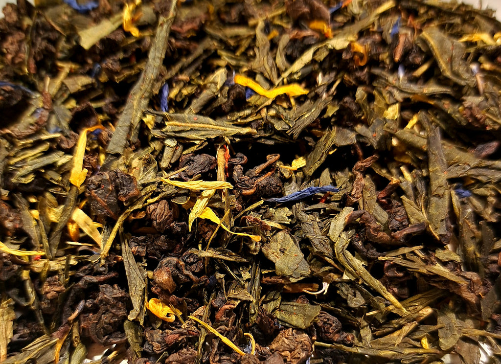 Sachet vrac de thé vert EARL GREY RIVE GAUCHE, bergamote, fleur d'oranger.