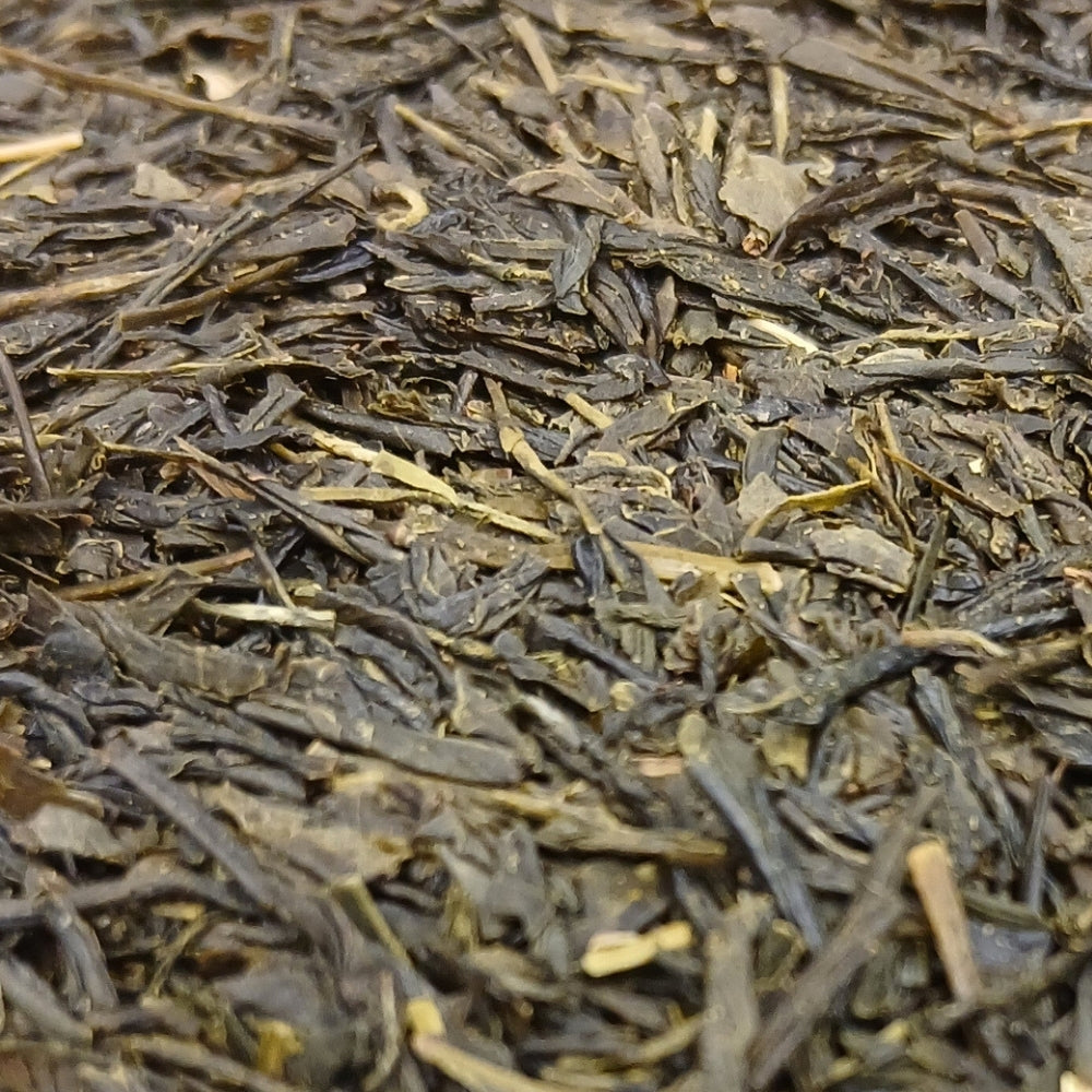 Thé vert du Japon Sencha Natural Leaf Teavora en vrac, feuilles nature — à préparer le matin